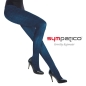 Preview: 70 den blickdichte Musterstrumpfhose "Marisa" im Vintage-Look Gr. M, L & XL