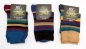 Preview: Bambus Ringelsocken mit Softrand RS 2 Sorten Gr. 35/38 im 3er Pack mit nahtloser Fußspitze