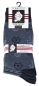 Preview: Herrensocken im Marinelook im 4er Pack Gr. 39/42 & 43/46