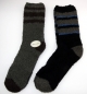 Preview: Kuschelsocken mit Streifen MEN im 2er Pack Gr. 40/45