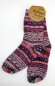 Preview: 70% Wollsocke "Molly die Lieblingssocke" jedes Socke ein Unikat Gr. 35/38 bis 43/46