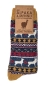 Preview: 15% Alpaka & 15% Wolle (Merino) Socken "Peru Hygge Style Gr. 35/38 bis 43/46