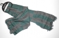 Preview: Herrenschal mit Fransen extra lang, weich & fein "breite unterbrochene Streifen" 2,10 x 70 cm