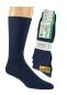 Preview: 100% dunkle Baumwollsocken gerippt "stabile Berufssocken" Gr. 35/38 bis 47/49 im 5er Pack nahtlos