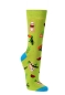 Preview: Motivsocken Socks4fun "Tiere & Kunst" im 2er Pack Gr. 36/41 & 42/47 gekettelt neu