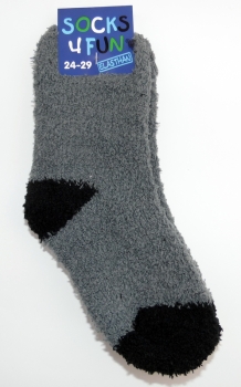 Kuschelsocken für Kinder, Damen & Herren super weich, wärmend & flauschig Gr. 24/29 bis 42/47