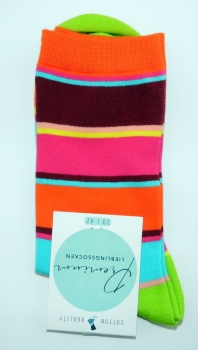 bunte & gemusterte "Lieblingssocken" CNB mit 70% Baumwolle Gr. 35/38 & 39/42