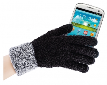 Smartphone Kuschelhandschuhe mit Touch-Scren für das Handy für Teenager & Damen