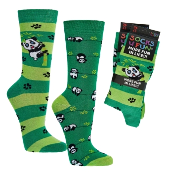 Motivsocken Socks4fun "Tiere & Kunst" im 2er Pack Gr. 36/41 & 42/47 gekettelt neu
