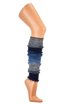 30% Wollstulpen 60 cm extra lang farbig & breiter Farbverlauf