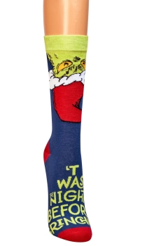 The Grinsch Weihnachtssocken im 2er Pack Gr. 36/40 & 40/46 gekettelt
