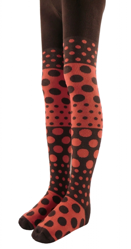 Punktestrumpfhose für Baby & Kinder aus weicher Baumwolle Gr. 50/56 bis 152/164 3 Farben