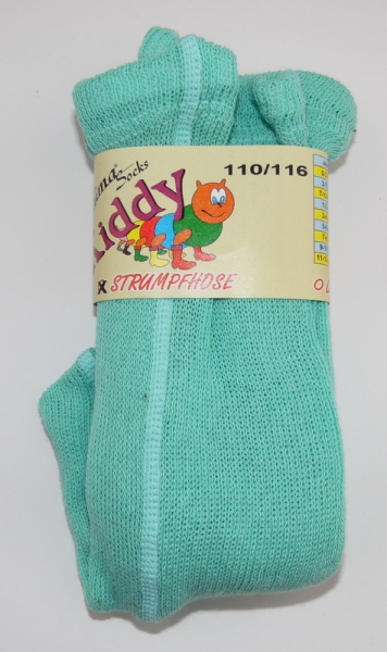 100% reine Baumwollstrumpfhosen "natur pur" für Babys & Kinder 1:1 Rippstruktur Gr. 44 bis 134/146