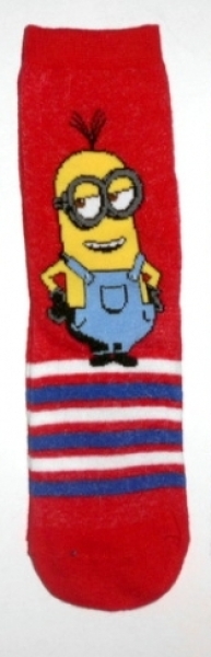 Mineonssocken aus weicher Baumwolle (70%) Größe 23/26 bis 31/34 für Kinder