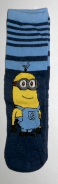 Mineonssocken aus weicher Baumwolle (70%) Größe 23/26 bis 31/34 für Kinder