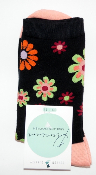 bunte & gemusterte "Lieblingssocken" CNB mit 70% Baumwolle Gr. 35/38 & 39/42