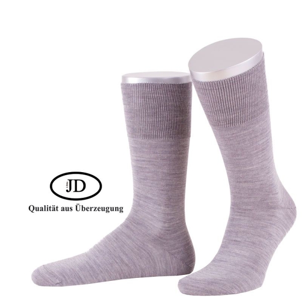 80% feine "Merino" Wollsocke JD mit längerem Schaft Gr. 38/39 bis 48/49 aus Deutschland