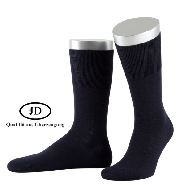 80% feine "Merino" Wollsocke JD mit längerem Schaft Gr. 38/39 bis 48/49 aus Deutschland