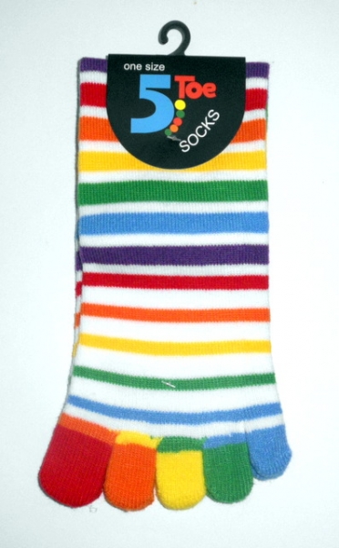 Rainbows, Kurzsocken mit bunten Zehen