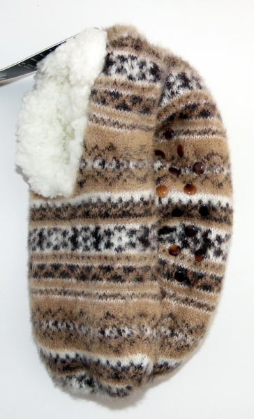 Ballarinas mit Innenfell & ABS Noppen Qano "kuschlig warm & super weich" HomeSOCKS Gr. 35/38 bis 43/46