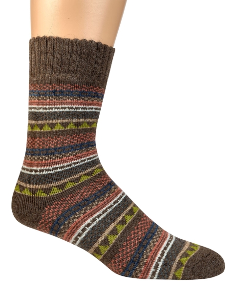 50% Wolle & 10% Alpakawolle dicke Thermo Socken "Hygge" Gr. 35/38 bis 43/46