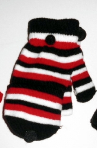 Kinderhandschuhe "Fingerlos mit Kappe" in 3 Farben II. Wahl ab ca. 2 bis 6 Jahre im 2er Pack