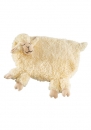 MaxiMo großes schlafendes Schaf ohne Füllung ca. 30cm x 20cm "kuschel weich"