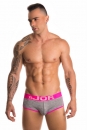 JOR NEON Brief Grau/Pink Vorderansicht