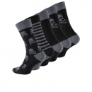 Totenkopfsocken "Skull" Gr. 43/46 im 5er Pack