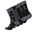 Totenkopfsocken "Skull" Gr. 39/42 im 5er Pack