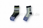 dicke Baumwoll Thermosocken "Zahl" im 2er Pack Gr. 19/22, 27/30