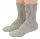 100% Thermo Natursocken mit extra dickem Fußbett & ohne einschneidenden Gummi Gr. 37/38