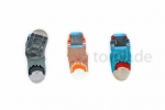 Baby & Kleinkinder ABS Stoppersocken "Igel" mit unterbrochener Stoppersohle Gr. 17/18 & 23/26