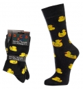 Motivsocken "Ente, Pop Art..." im 2er Pack Gr. (36/41) & 42/47 gekettelt