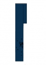dicke Thermolegging dick aus Baumwolle von Maximo "Blitze" in opalblau Gr. 98/104 bis 122/128
