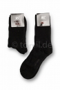 dicke Baumwoll Thermosocken in schwarz mit Softrand RS Gr. 35/38 bis 47/50 im 2er Pack