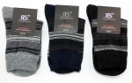 Ringelsocken aus Baumwolle mit Weichbund im 3er Pack von RS Gr. 35/38 & 39/42 gekettelt