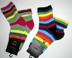 bunte & dicke Ringel Frotteesocken & Thermosocken von RS im 2er Pack Gr. 35/38 bis 43/46