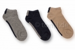 Teenager & Damen Sneakersocken "Sympatico" Gr. 35/38 im 3er Pack gekettelt