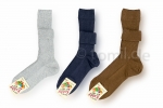 100% reine Baumwoll Kindersocken "mit geripptem Umschlagrand" Gr. 19/22 bis 39/42