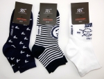 Kurzschaftsocken im Marinelook RS Harmony Gr. 35/38 & 39/42 im 3er Pack nahtlos