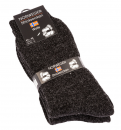 Norweger Stricksocken anthrazit "etwas dicker, weich & warm" Gr. 39/42 & 43/46 im 2er Pack