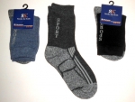 Boysocke aus weicher Baumwolle "RS Sport" Gr. 31/34 & 39/41 im 3er Pack gekettelte Spitze