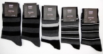 Herrensocken "Jeansmuster oder Gestreift" men Socks vca Gr. 39/42 & 43/46 im 5er Pack