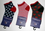 Girl Kurzschaft Socken "Punkte & Sommerfarben" Gr. 19/22 bis 35/38 im 3er Pack ohne 31/34 nahtlos