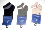 Kindersneakersocken von RS Boy & Girl Gr. 23/26 bis 35/38 im 3er Pack Handgekettelt