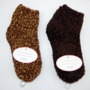 Kurzschaft Kuschelsocken & Bettsocke im Popcornmuster wärmend & weich "sym" Gr. 35/38 & (39/42)