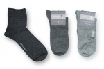 Kurzsocken ohne Gummidruck "premium Sox" 14cm Gr. 39/42 & 43/46 im 3er Pack nahtlos