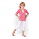70 den Microfaser 3/4 Leggings mit und ohne Spitzenabschlußrand Gr. 98/110 bis 152/164 Abverkauf