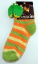 Kuschelsocken Frosch 3D Gr. 31/34 (bis 36) 2. Wahl können leicht angeschmutz sein